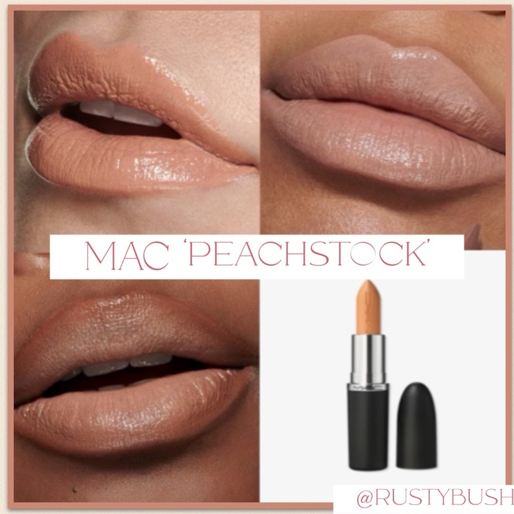 MAC ‘Peachstock’ M·A·Cximal Sleek Satin Lipstick